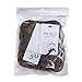 SWACC Short Messy Curly Dish Hair Bun Extension Easy Stretch hair Combs Clip in Ponytail Extension Scrunchie Chignon Tray Ponytail Hairpieces (Light Brown/Beige Mixed-12T24#)thumb 1