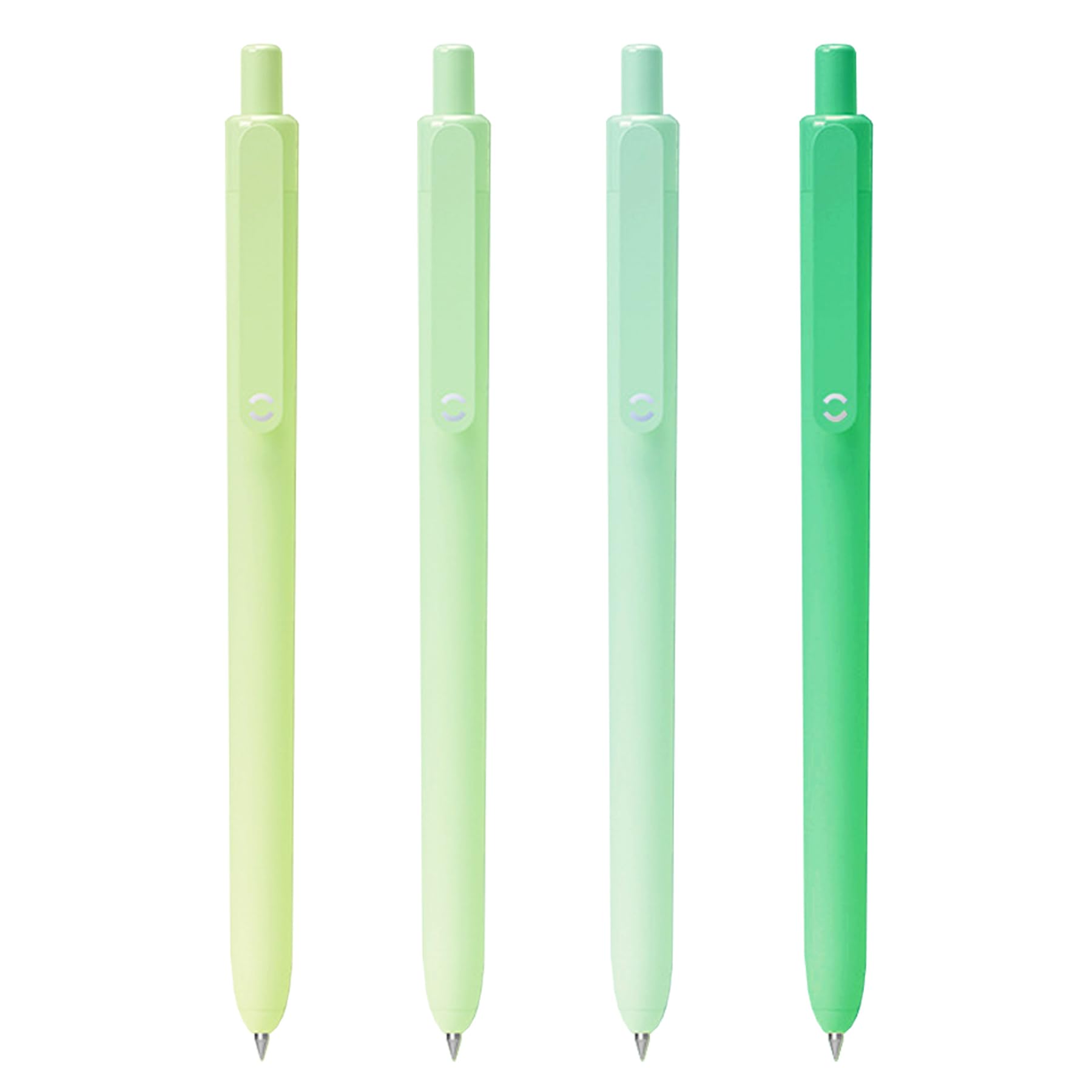 HeTaoCat 0.5mm Fine Point Retractable Gel Ink Pens (Green)