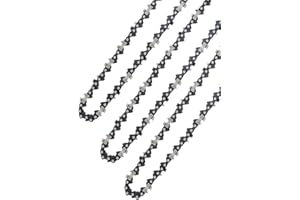 3pcs Chainsaw Chain 12 Inch 1/4" LP Pitch .043" Gauge 62 Drive Links for Chainsaw Garden Power Tools Accessories Replacement 