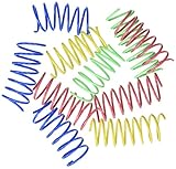 Ethical Pet Spot Colorful Springs, Wide, 10 Pack, Cat Toys