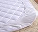 Everest Premium Plus Mattress Pad HypoallergenicQuilted Mattress Topper, Deep Pocket, Stretch to Fit, Microfiber,Extra Plush (Sleeper Sofa Compressed, Sleeper Sofa Full (54
