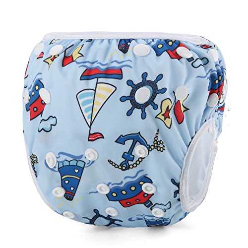 Martofbaby Baby Swim Diaper Reusable Adjustable Swimwear for Newborn Infant Unisex
