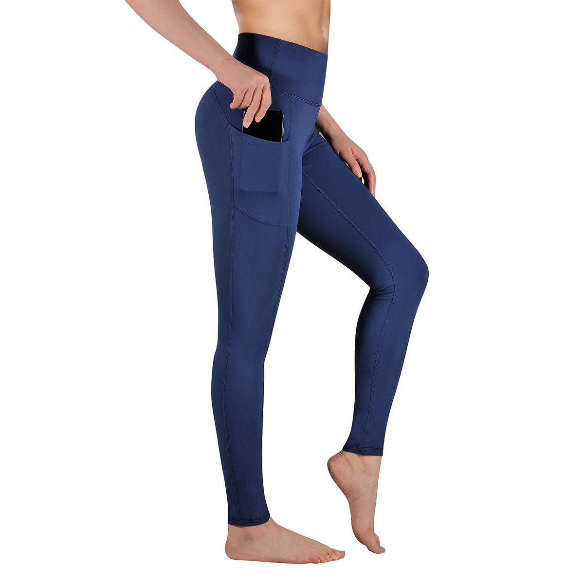 Occffy Yoga Pants with Pockets High 