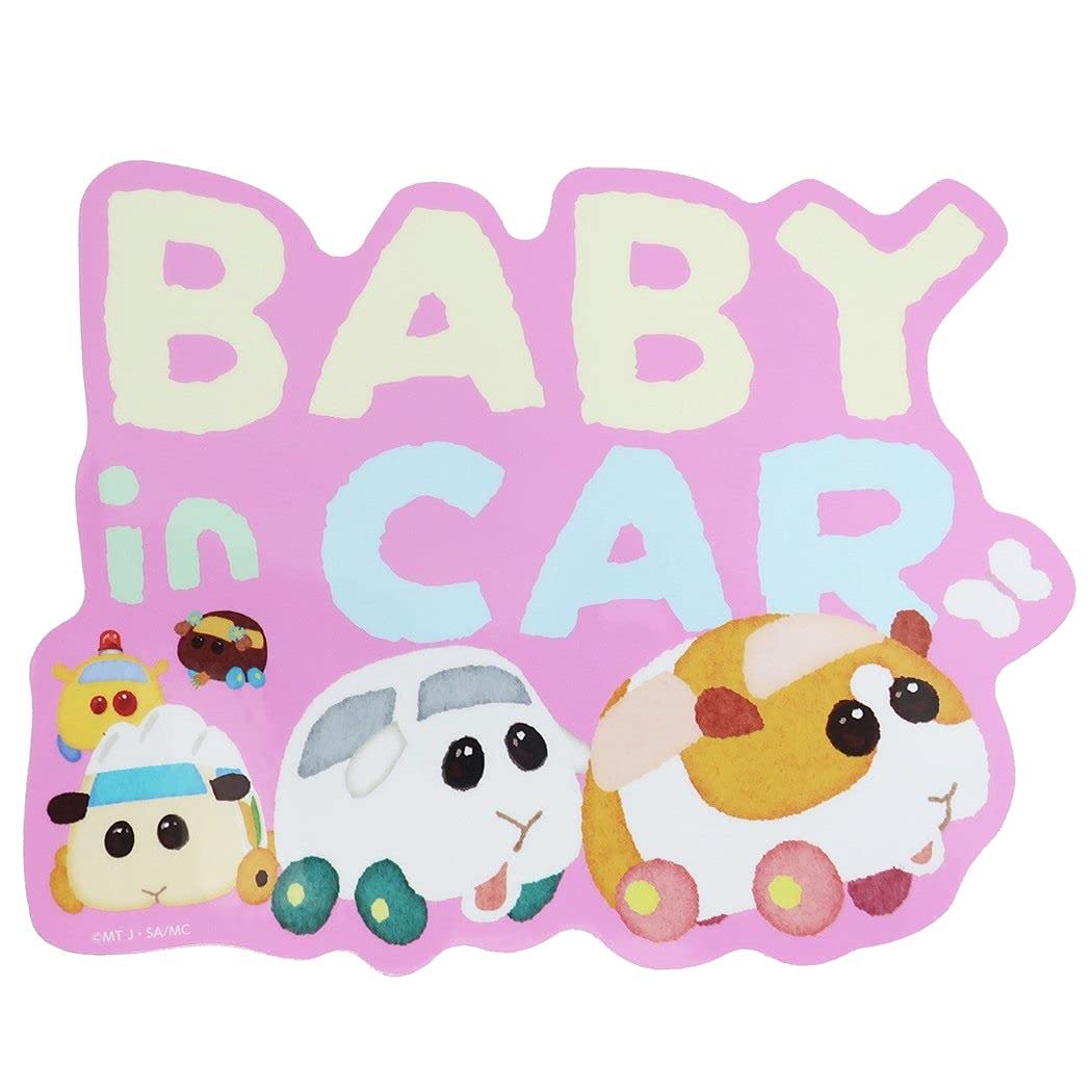 PUI PUI モルカー[車用 防水 ステッカー]ベイビーインカー ステッカー/BABY in CAR 隊列移動商品画像