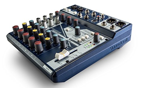 Soundcraft Notepad-8FX Small-format Analog Mixing Console with USB I/O and Lexicon Effects