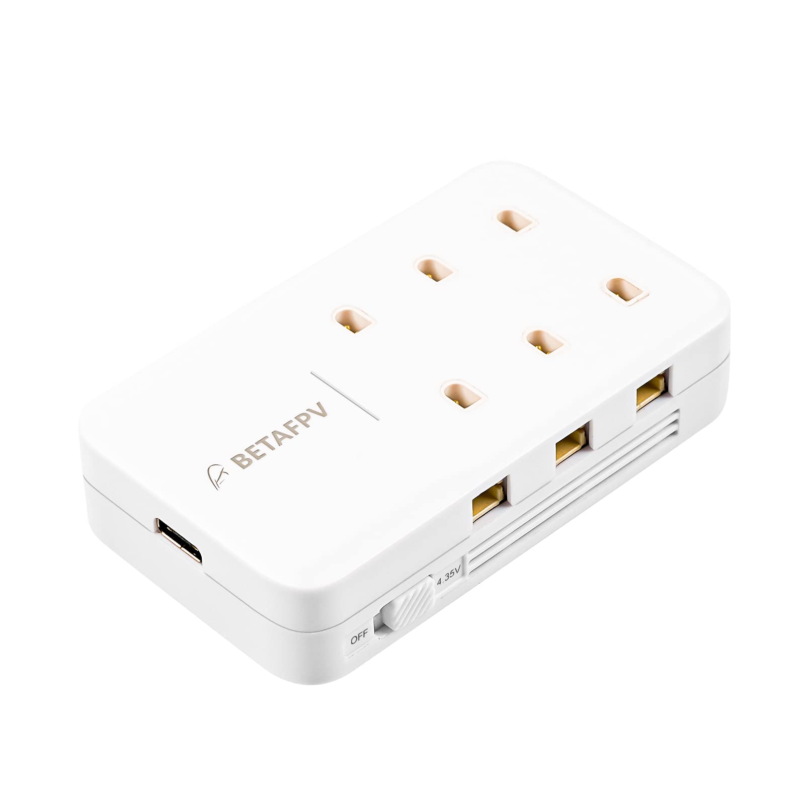 Photo 1 of BETAFPV 6 Ports 1S LiHV Battery Charger Board Portable Type-C Charger 4.35V 1A 1S LiHV Charger for RC Battery with BT2.0/PH2.0 Connector for 300mAh/450mAh/500mAh/600mAh 1S Battery