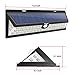 Newest Solar Lights Outdoor,Istar 54 LED Super Bright Wide Angle Solar Powered Light,Motion Sensor Wireless Security Waterproof Wall Lights for Patio,Deck,Yard,Garden,Driveway,Solar effeciency 24%