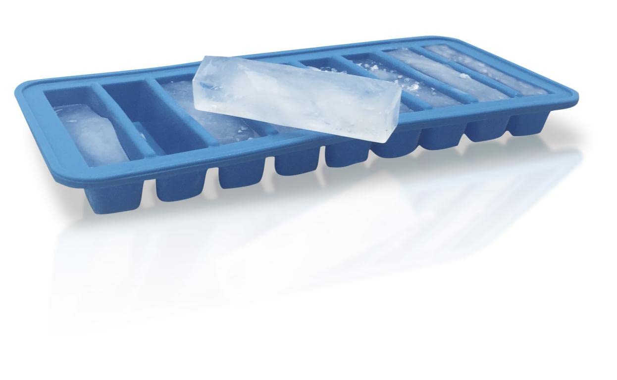 Nerthus FIH 094 Rectangular ice rocks. Silicone ice tray with rectangular rocks