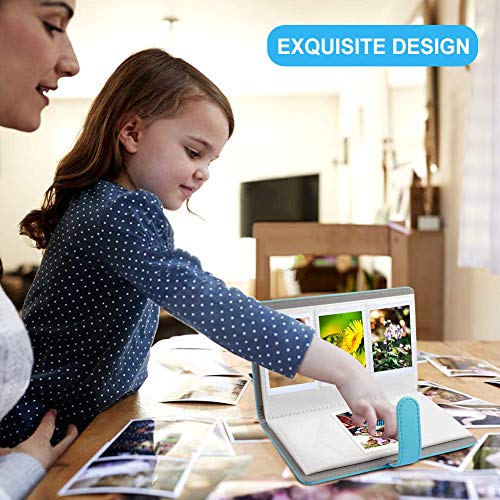 96 Pockets Wallet Fotoalbum mit PU-Leder, Album Schutzhülle Foto Album für Fotohüllen Fujifilm Instax Mini 11 / 7S / 8/8… – Bild 6