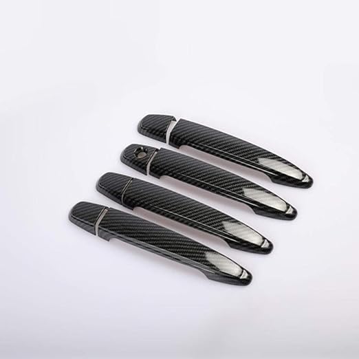 NUIOsdz Türgriffe, ABS-Kunststoff, Kohlefaser bedrucktes Auto