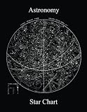 Astronomy Star Map Chart Dot Grid 5mm spacing Notebook Journal (8.5 x 11 Large) by Steven J Seferi