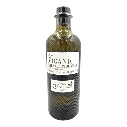 Carapelli, Olive Oil Extra Virgin Organic, 17 Fl Oz