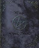 Magic Spell Book: of Shadows / Grimoire ( Gifts ) [ 90 Blank Attractive Spells Records & more * Pape by smART bookx