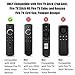 ACEIken Cover/Case for Fire TV Stick 4K / Fire TV Cube/Fire TV (3rd Gen) Compatible with All-New 2nd Gen Alexa Voice Remote Control (Pink)