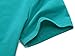 FENSACE Womens Short Sleeve Summer Turquoise Cotton Sundress