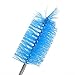 OULII Aquarium Water Hose Pipe Cleaning Brush, Flexible, Double Ended, Sky Blue
