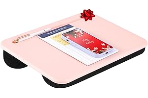 LAPGEAR Compact Lap Desk - Fits up to 15 Inch Laptops - Rose Quartz - Style No. 43104