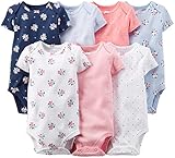 Carter's Baby Girls' 7 Pack Bodysuits (Baby)