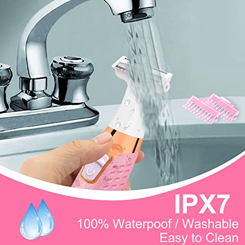 Rechargeable Wet or Dry Bikini Trimmer, Lady Clippers for Women Pubic