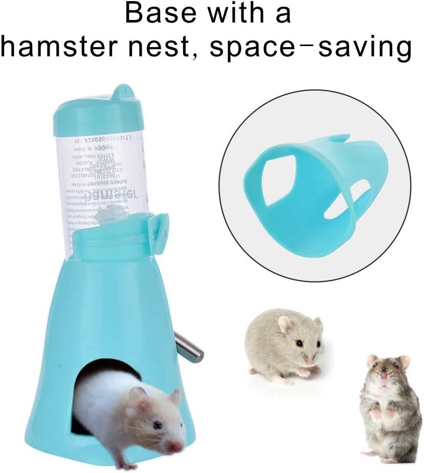 MOACC Hamster Water Bottle, No Drip Automatic Feeder Water and Food Dispenser - Image 5