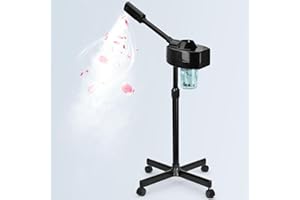 Professional Facial Steamer, Face Steamer with Hot Mist, Esthetician Facial Steamers Salon Spa Beauty Skin Care Equipment