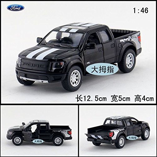 1 46 Ford F 50 Pickup Alloy Diecast Car Model Toy Vehicles Gift Black B2929 Buy Online In Bermuda At Desertcart