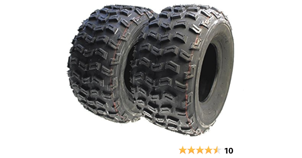 Citomerx - Lote de 2 ruedas para quad traseras, 20 x 10.00-9 ...