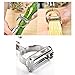 Bringsine Premium Ultra Sharp Stainless Steel Dual Julienne & Vegetable Peeler Slicer - Tool for Making Delicious Salads and Veggie Noodles Mother Wife Gift