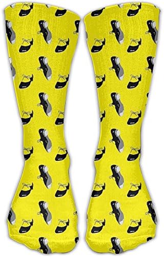 Cool Crazy Dance Tap Shoes Dancing Clothing Pattern Novelty Funny Cotton Crew Dress Socks