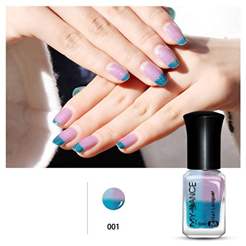 Color Changing Nail Polish,Hemlock Women Nail Polish Nail Art (A)
