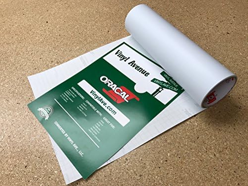 Vinyl Avenue's Oracal 651 - 12" x 10 ft Roll, Matte White
