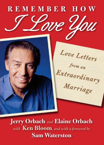Remember How I Love You: Love Letters from an Extraordinary Marriage by Jerry Orbach