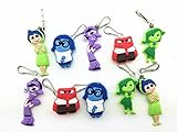 10pc Inside Out Zip Pull & Zipper Pull Charms for Jacket Backpack Bag Pendant