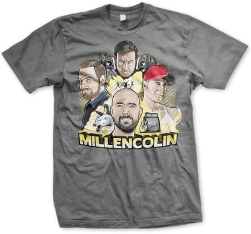 Millencolin - Mens Connection T-Shirt, Size: Large, Color: Black