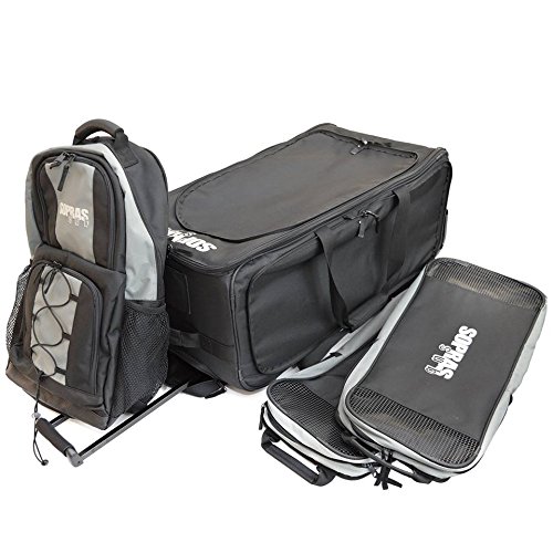 Buy Sopras Sub Trolley AllInOne Travel Rolling Gear Bag with