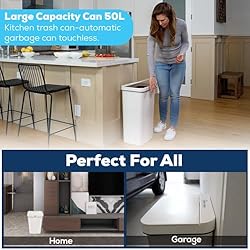 SIMPLI-MAGIC 79503 13 Gallon Touchless Sensor Trash