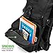 Tactical Molle Hydration Pack Backpack with 3L Water Bladder. Lightweight & Durable Military Daypack Keeps Water Cold for Up to 4 Hours (Black + No Cleaning Kit Included)