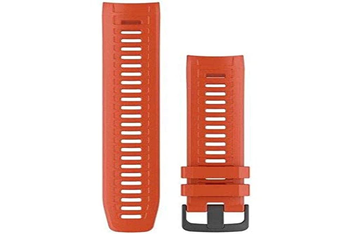 Garmin Instinct Bands, suitable for Instinct Standard, Esports, Tactical, Surf and Solar series only, Original accessory, Silicone, Flame Red — image 1