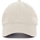 Newhattan Low Profile Baseball Cap Classic Plain Lightweight Cotton Soft Adjustable Dad Hat Unstructured Running Golf Cap