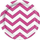 Chevron Dessert Plates, 6.875