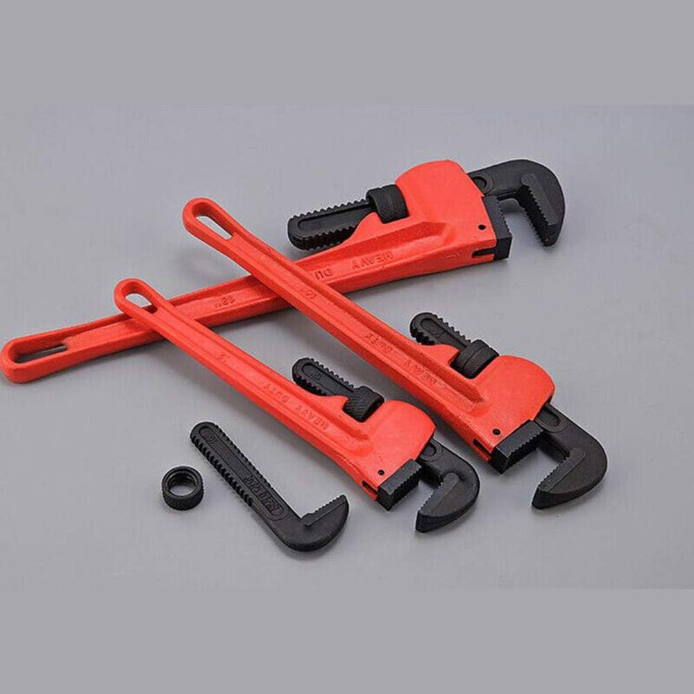 Heavy Duty Plumbing Wrench 6 Pipe Wrench Adjustables Jaws Wrench