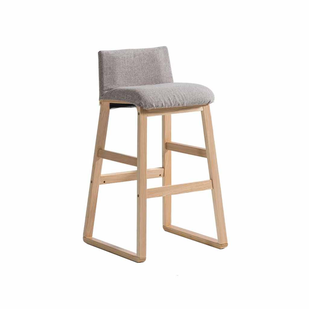 Amazoncom Wooden Bar Stool Chair Counter Tall Chairs Front Desk