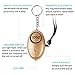 JDDZ Personal Safety Alarm, 140 db Safe Siren Song Emergency Self Defense Protection Device Anti Rape/Anti Theft Security with Mini LED Flashlight for Women, Kids and Elderly, Gold