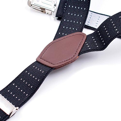 Men Y-Style Shirt Stays Stirrup Adjustable Elastic Garters Strap Non-slip Clamps