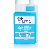 Urnex Rinza Acid Formula Milk Frother Cleaner, 33.8-Ounce | Removes stubborn milk residue and scale buildup to ensure hygienic commercial frothing wands and consistent foam.