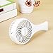 Mini Handheld fan, Hamswan USB Fan- Desk Fan with 3 Speeds, 2 in 1 Standing Base Rechargeable Personal Fan for Office and Travel