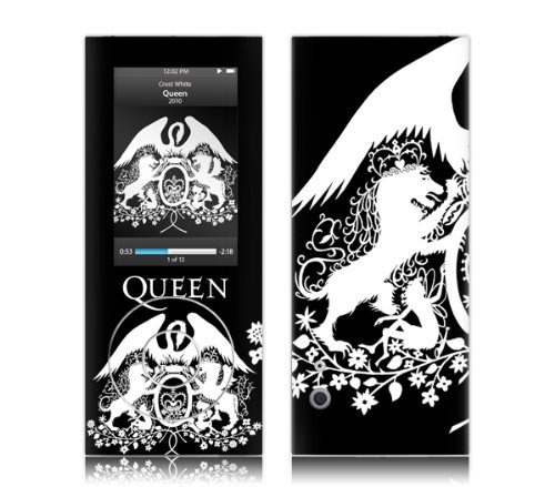Musicskins Queen - Crest White for Apple iPod Nano (5th Generation)