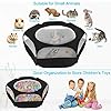 XIRGS-Small-Animal-Playpen-Waterproof-Small-Pet-Cage-Tent-Portable-Outdoor-Exercise-Yard-Fence-with-Top-Cover-Anti-Escape-Yard-Fence-for-HamsterKittenCatRabbitsBunnyGuinea-PigPuppyChinchillas XIRGS Small Animal Playpen, Waterproof Small Pet Cage Tent Portable Outdoor Exercise Yard Fence with Top Cover Anti…