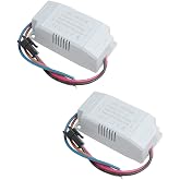 Acxico 2 pcs LED driver power supply 8-12W AC 110V-220V