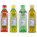 Iberia Aloe Vera Drink with Aloe Pulp (Pack of 8) Variety Pack with Original, Mango, Pineapple & Strawberry, Aloe Juice With Pure Aloe Pulp, No Artificial Color & Flavor, BPA Free